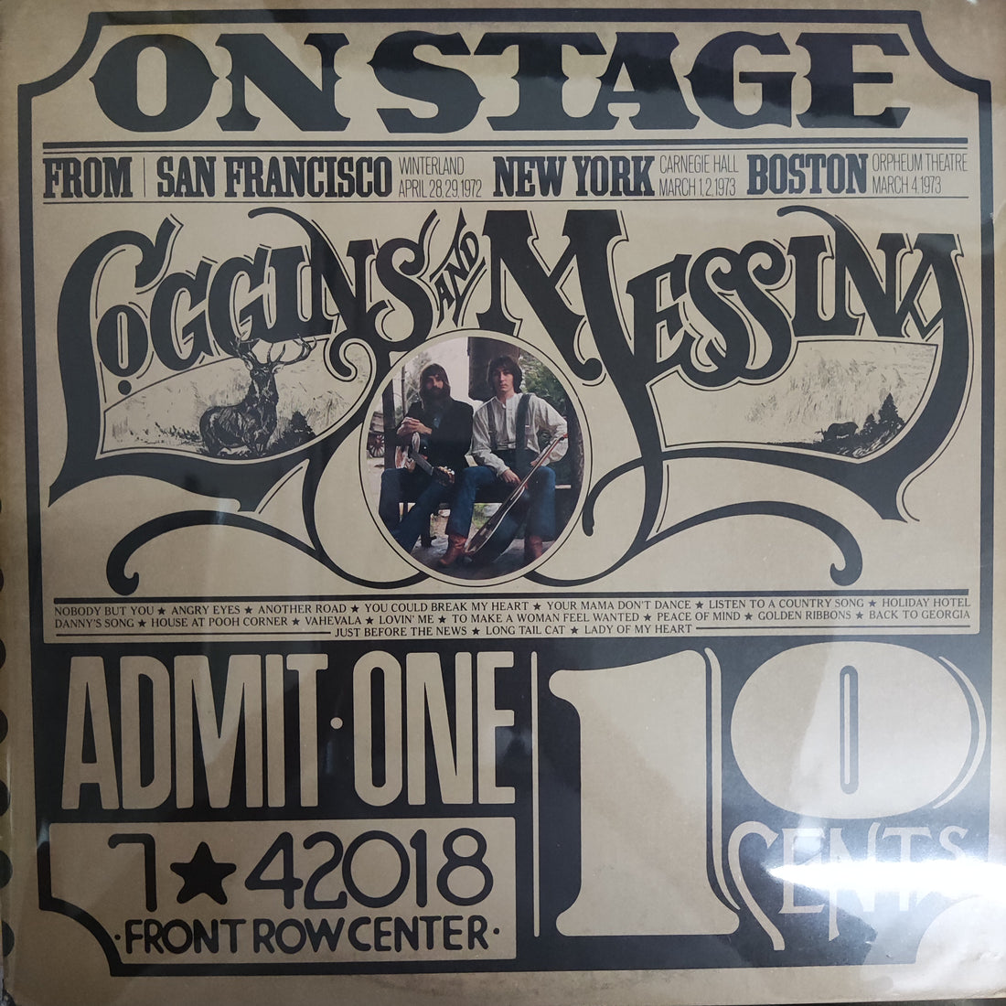 แผ่นเสียง Loggins And Messina - On Stage Vinyl VG+