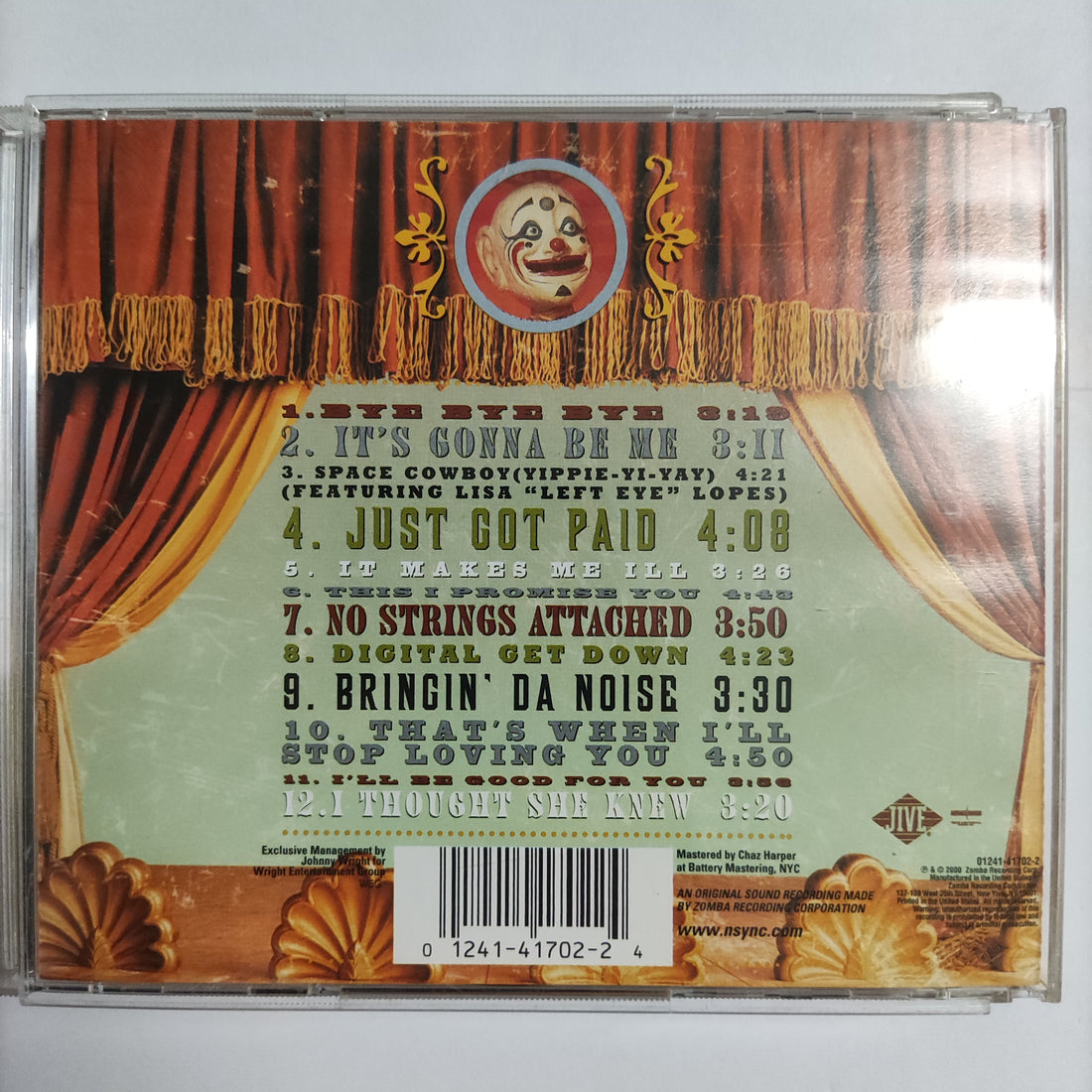 ซีดี *NSYNC - No Strings Attached CD VG+