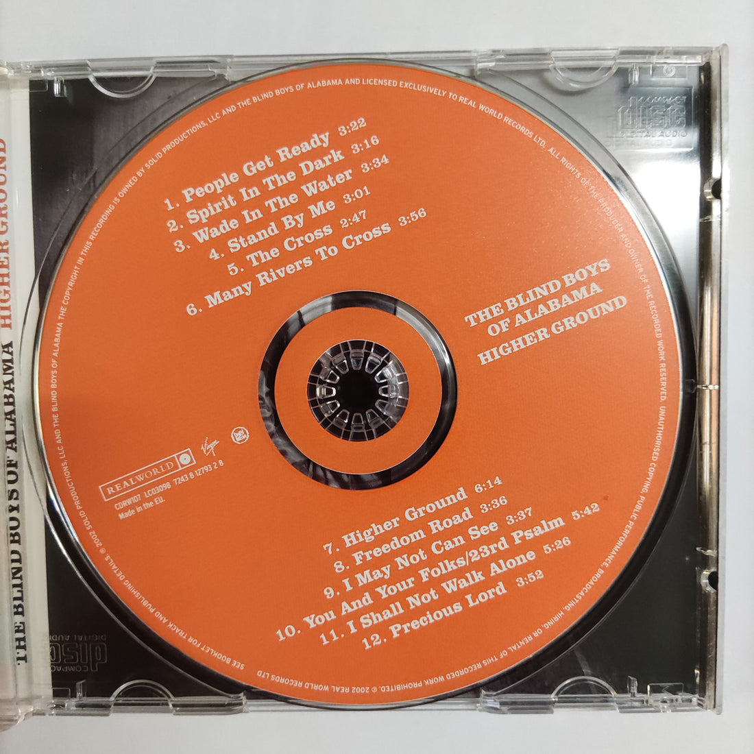 ซีดี The Blind Boys Of Alabama - Higher Ground CD NM or M-