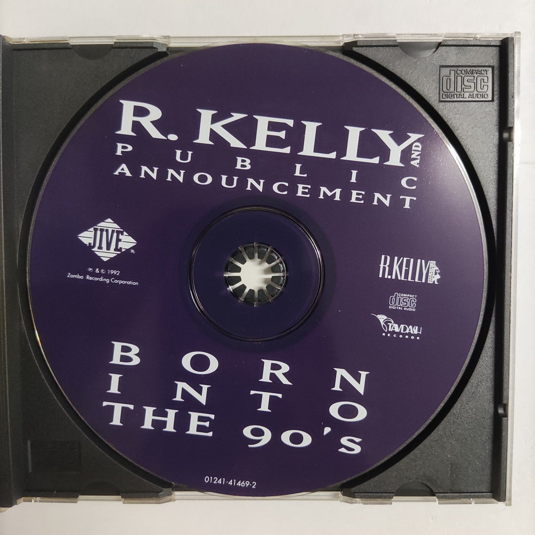 ซีดี R. Kelly And Public Announcement - Born Into The 90's CD NM or M-