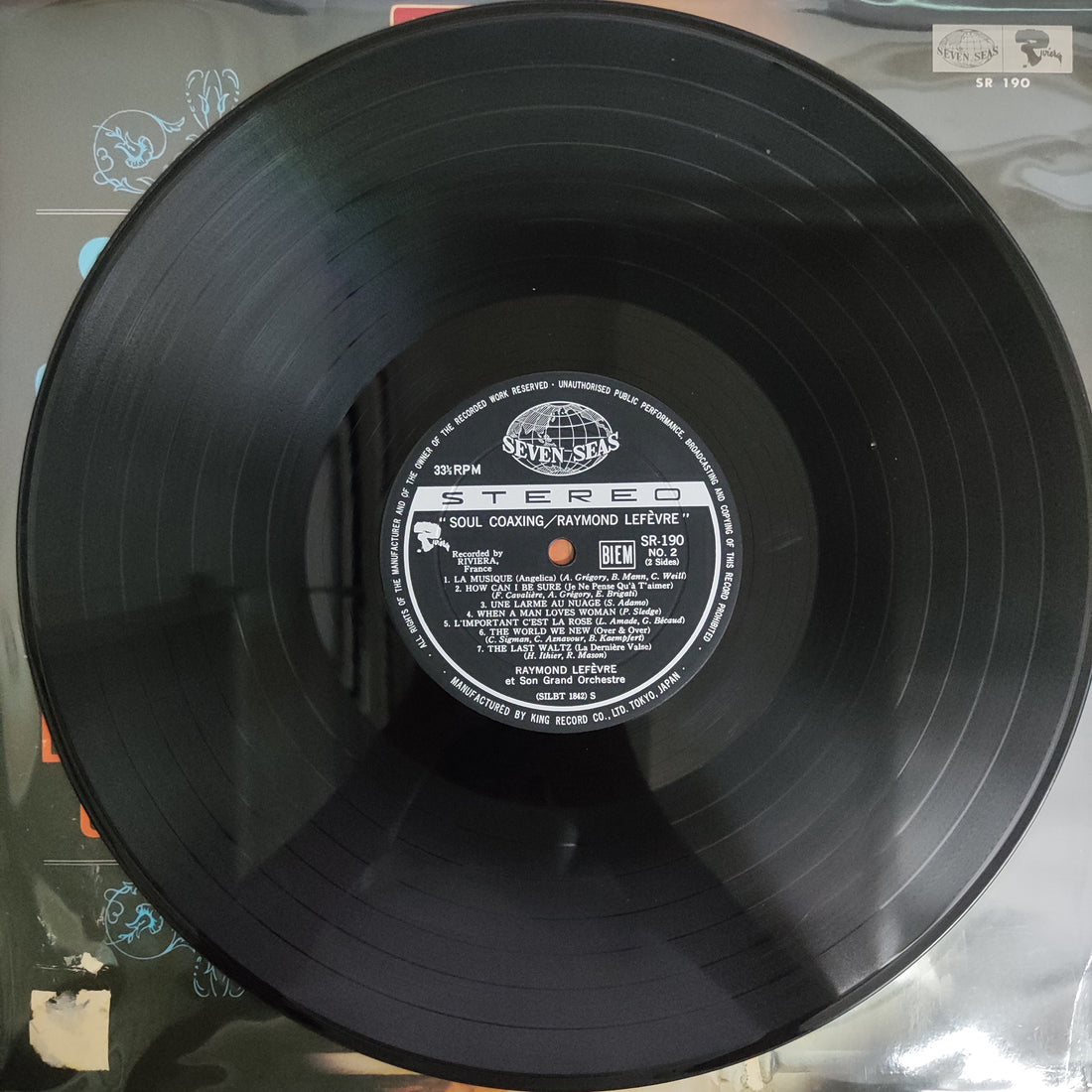 แผ่นเสียง Raymond Lefevre - Soul Coaxing Raymond Lefevre Et Son Grand Orchestre Vinyl VG+