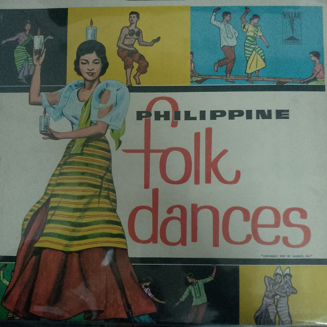 แผ่นเสียJuan Silos, Jr. And His Rondalla - Philippine Folk Dances Vinyl VG+