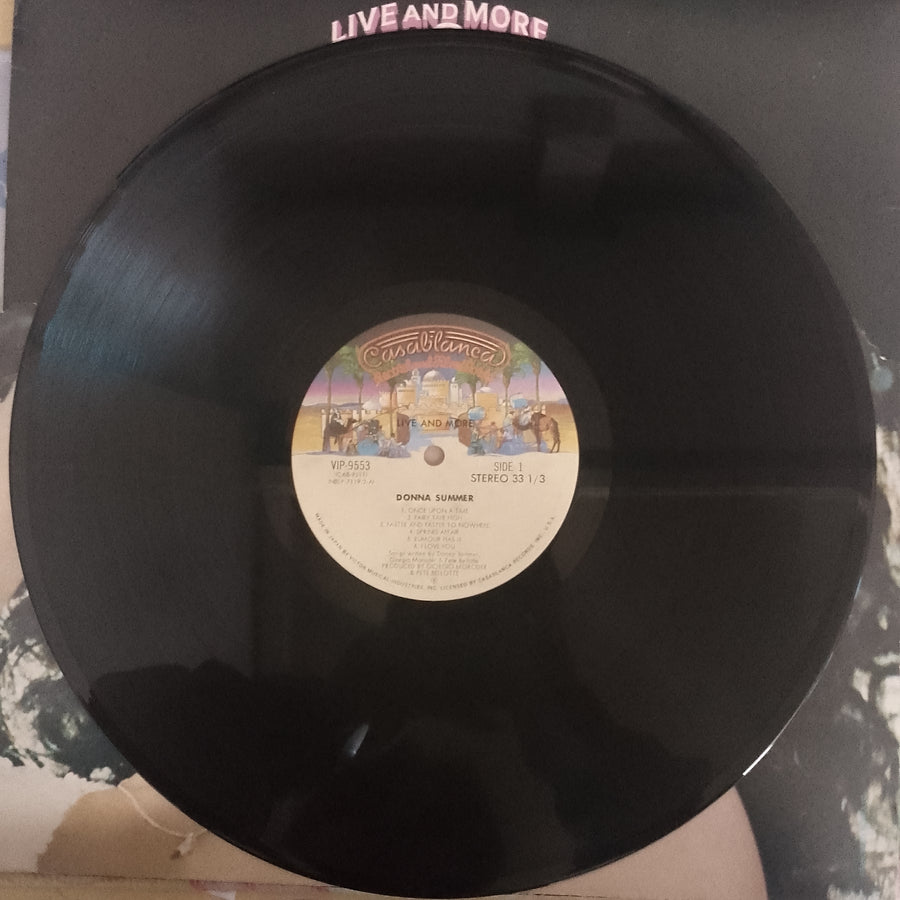แผ่นเสียง Donna Summer - Live And More Vinyl VG+