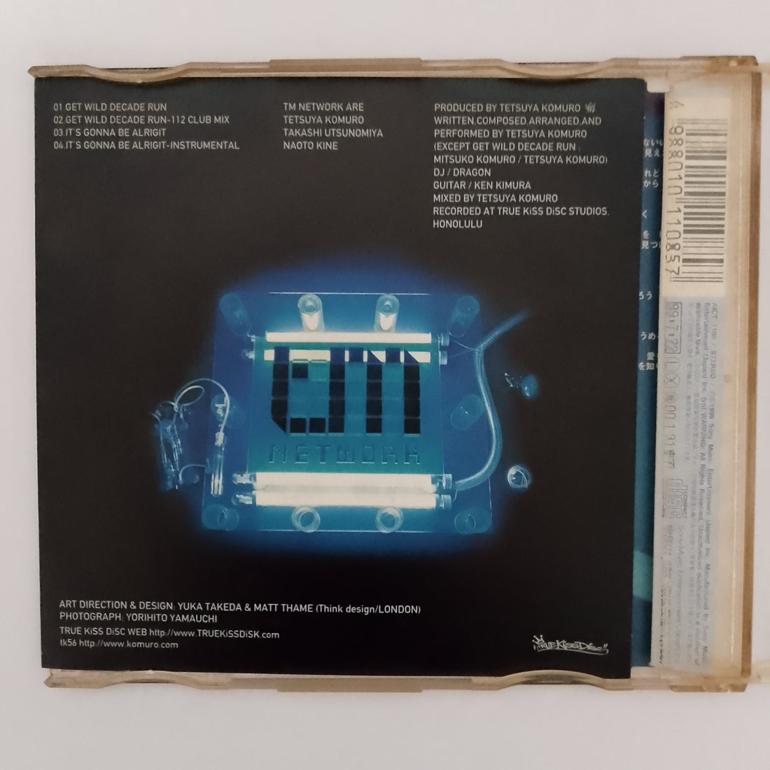 ซีดี TM Network - Get Wild Decade Run CD VG+