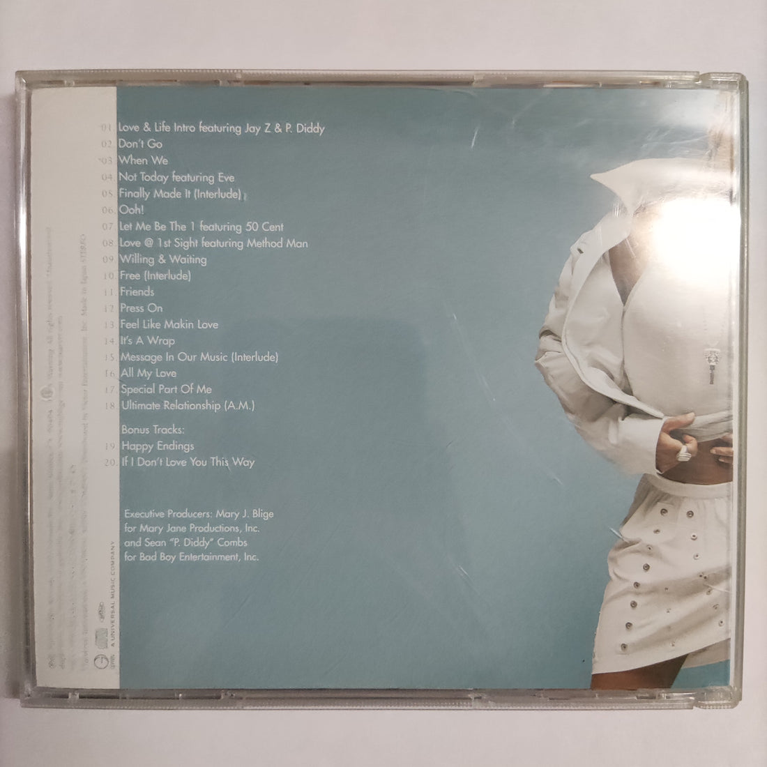 ซีดี Mary J. Blige - Love & Life CD VG+