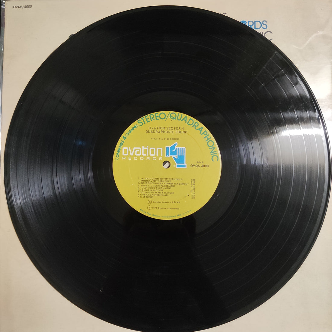 แผ่นเสียง Various - Vector 4 Quadraphonic Sound Vinyl VG+