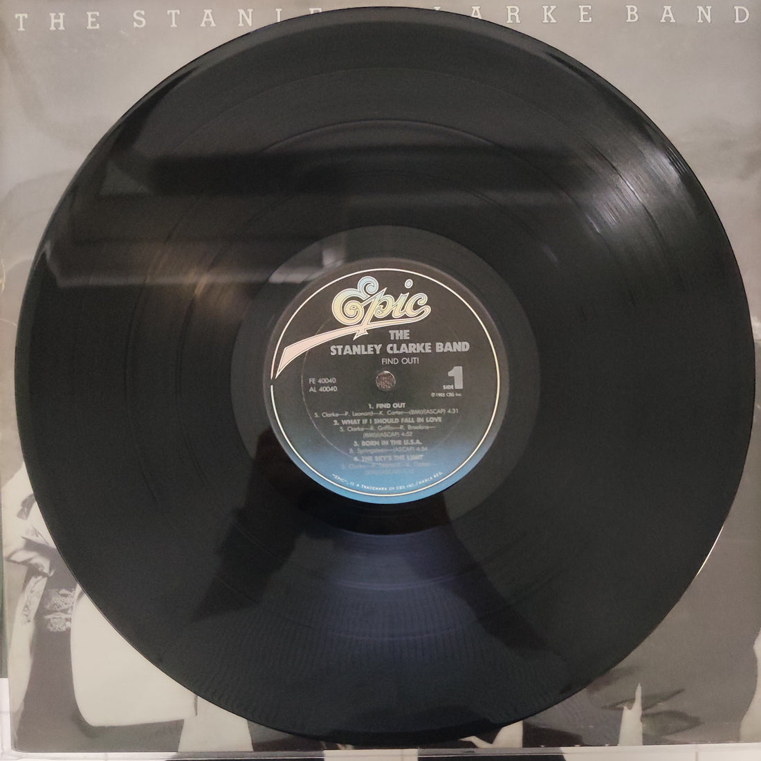 แผ่นเสียง The Stanley Clarke Band - Find Out! Vinyl VG+
