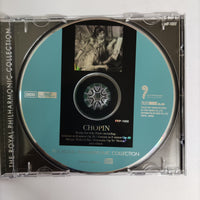 ซีดี Various - The Royal Philharmonic Collection Chopin Works For Solo Piano Including : Scherzo In B Op.20 Fantasy In F Minor Op.49 / Minute Waltz D Flat Polonaise Op.53 Heroic / And Others CD VG+