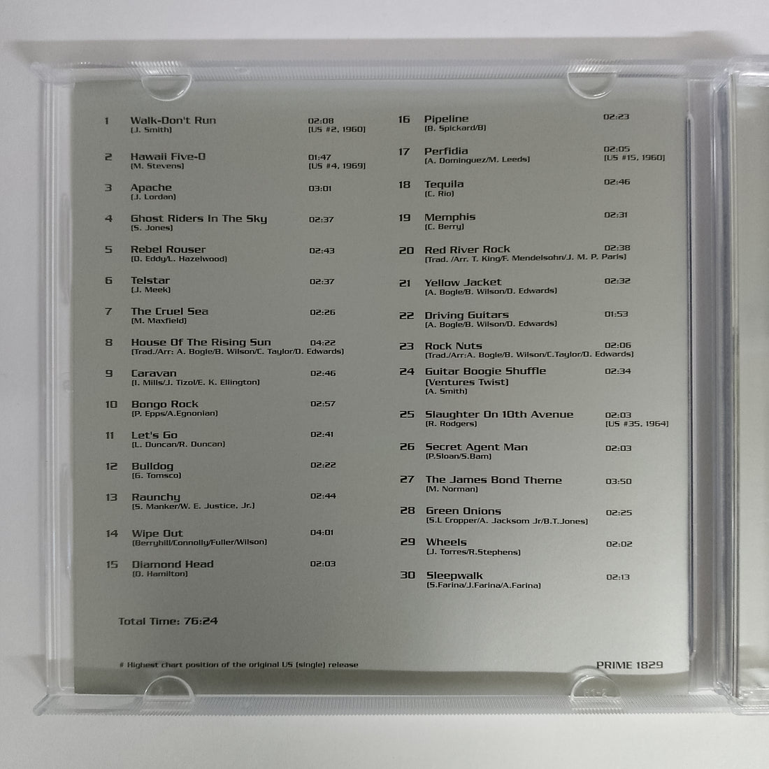 ซีดี The Ventures - Platinum Collection CD NM