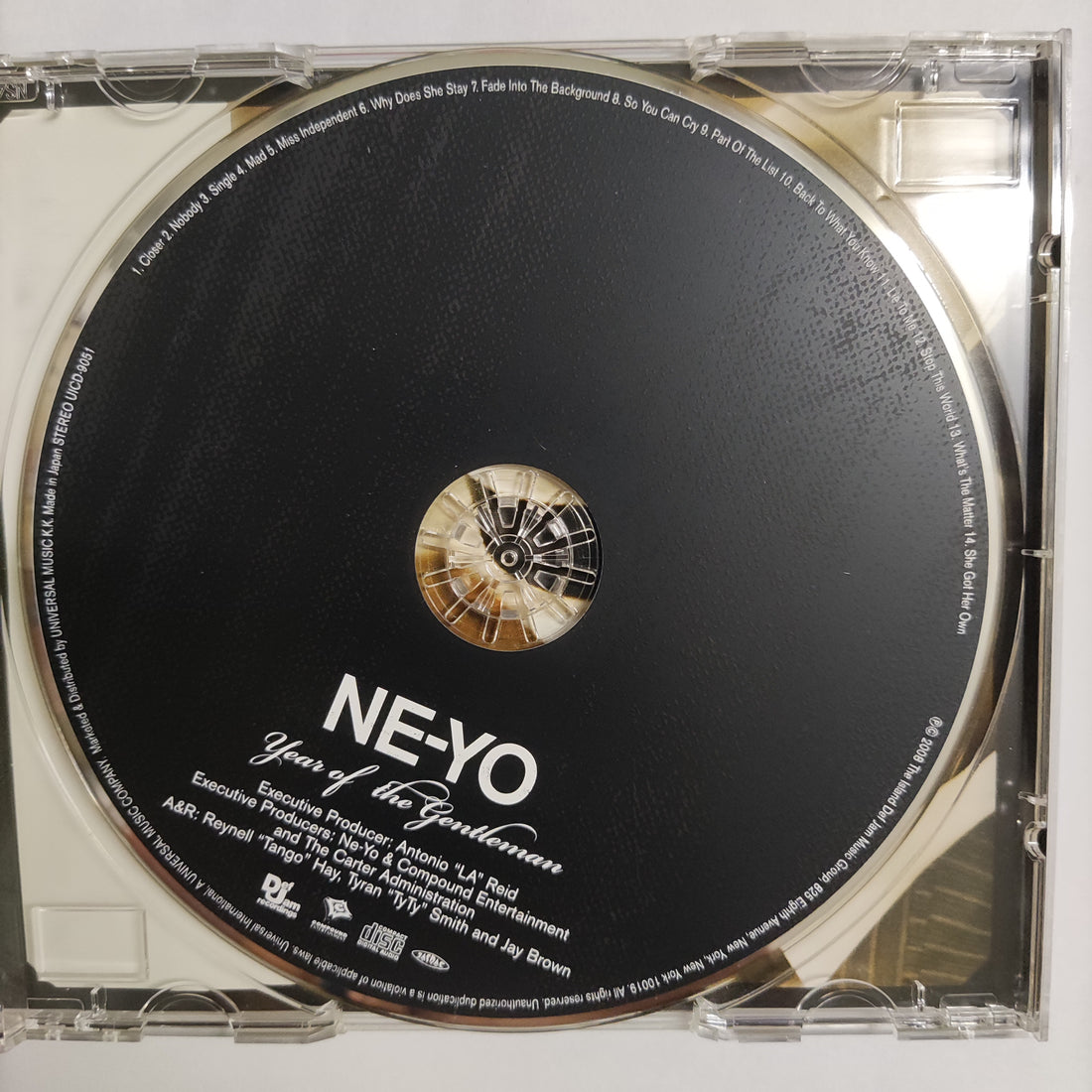 ซีดี Ne-Yo - Year Of The Gentleman CD NM or M-
