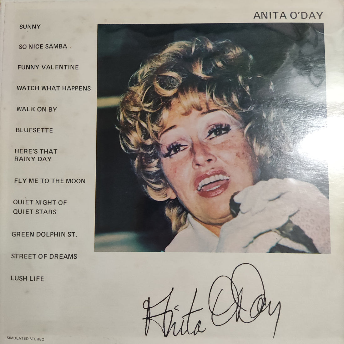 แผ่นเสียง Anita O'Day - Anita and Rhythm Section Vinyl VG+