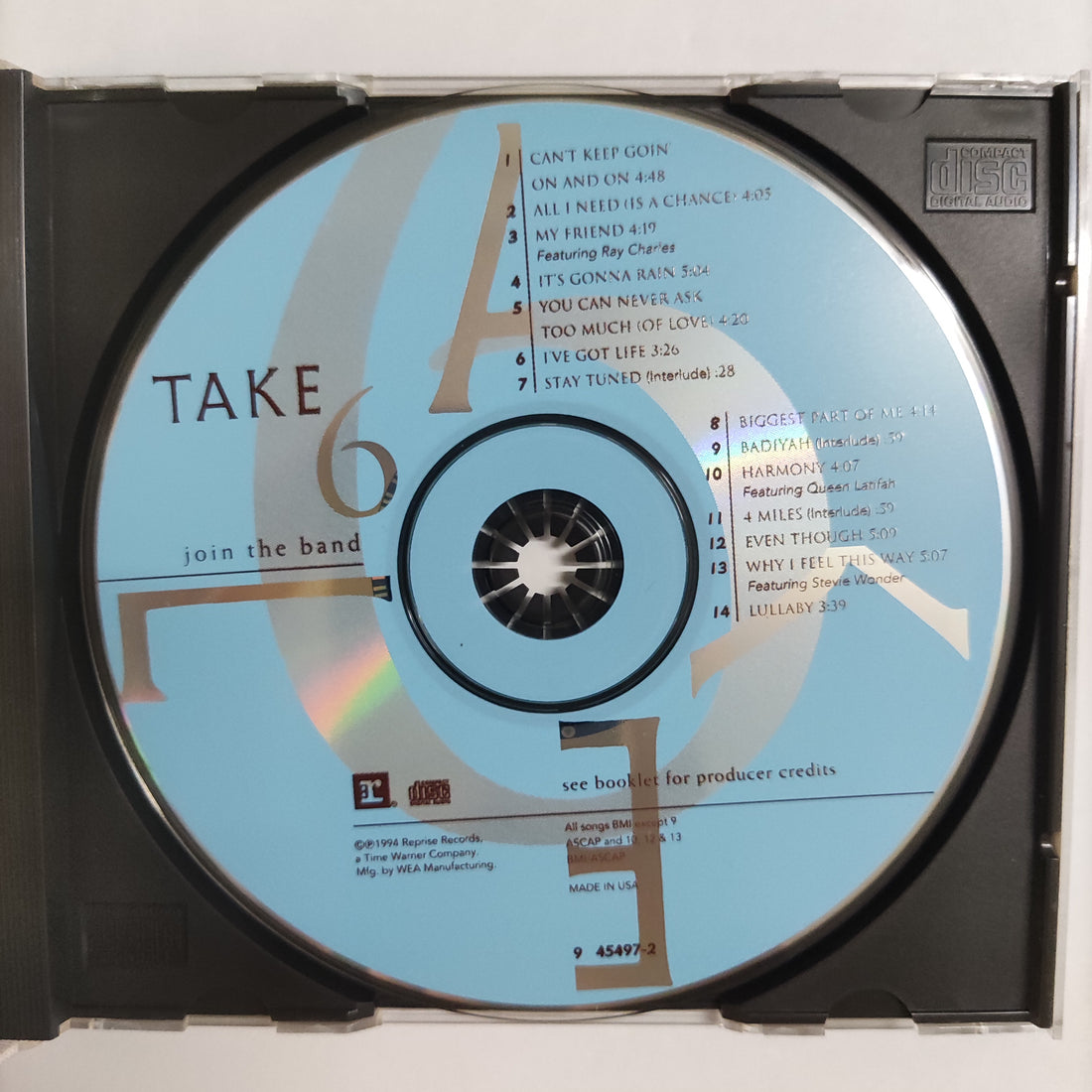 ซีดี Take 6 - Join The Band CD NM or M-