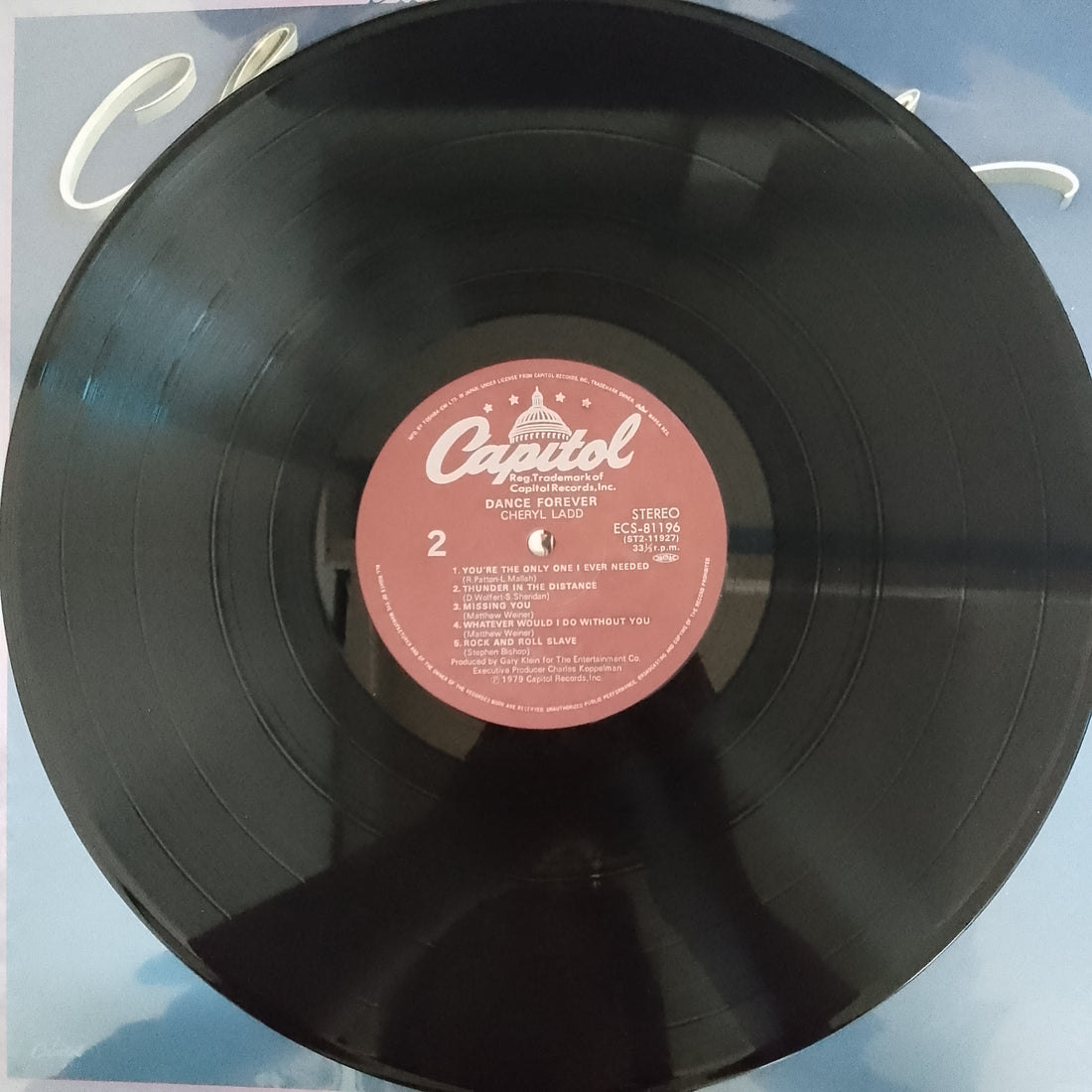 แผ่นเสียง Cheryl Ladd - Dance Forever Vinyl VG+