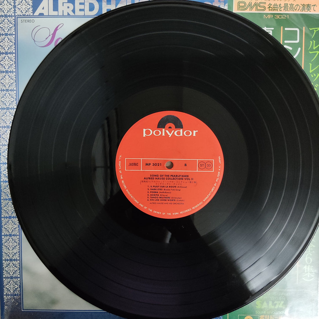 แผ่นเสียง Alfred Hause - Song Of The Pearlfisher Collection Vol.11 Vinyl VG+