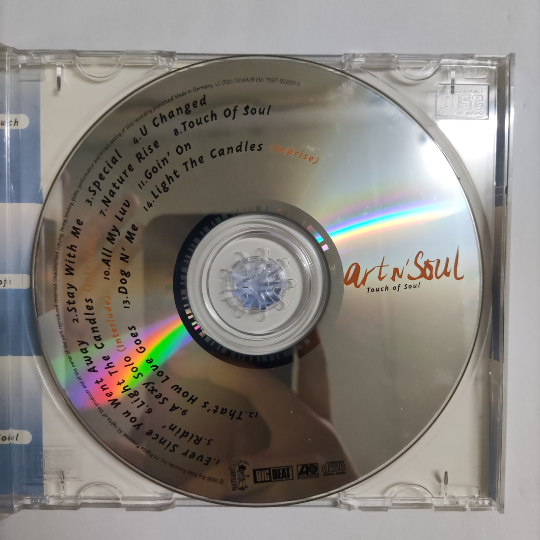 ซีดี Art N' Soul - Touch Of Soul CD NM or M-