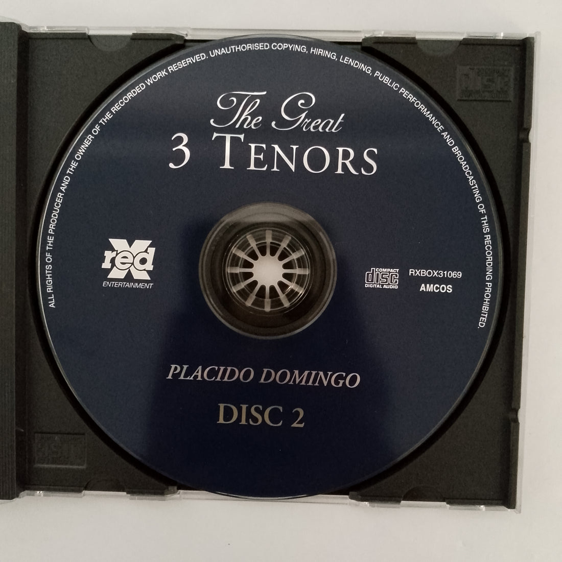ซีดี Various - The Great 3 Tenors CD VG+ 3CDs