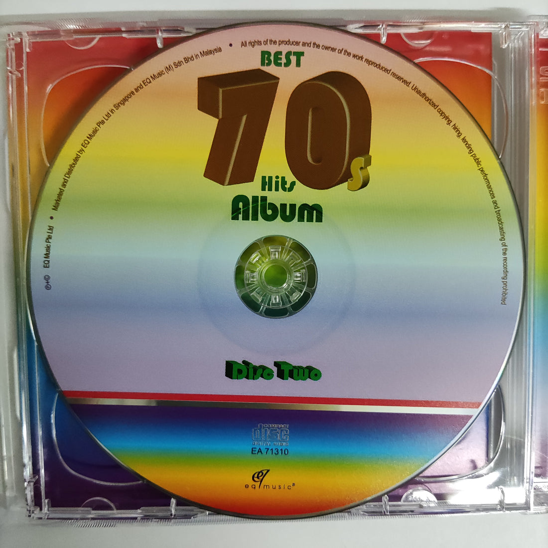 ซีดี Various - Best 70s hit Album CD NM 2CDs