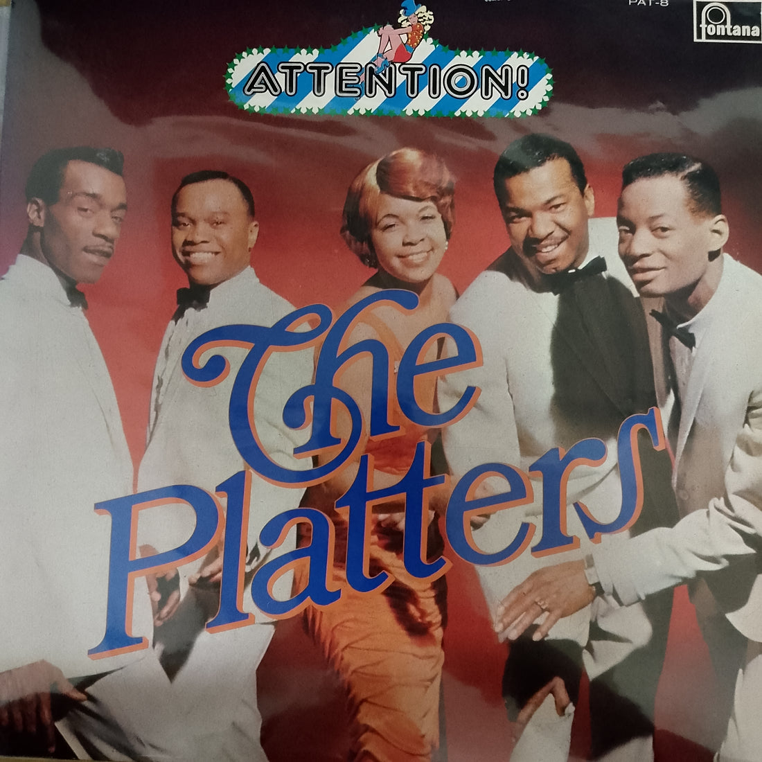 แผ่นเสียง The Platters - Attention! Vinyl VG+