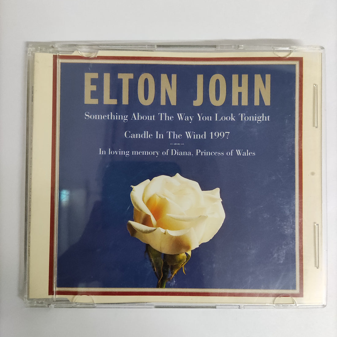 ซีดี Elton John - Something About The Way You Look Tonight Candle In The Wind 1997 CD VG