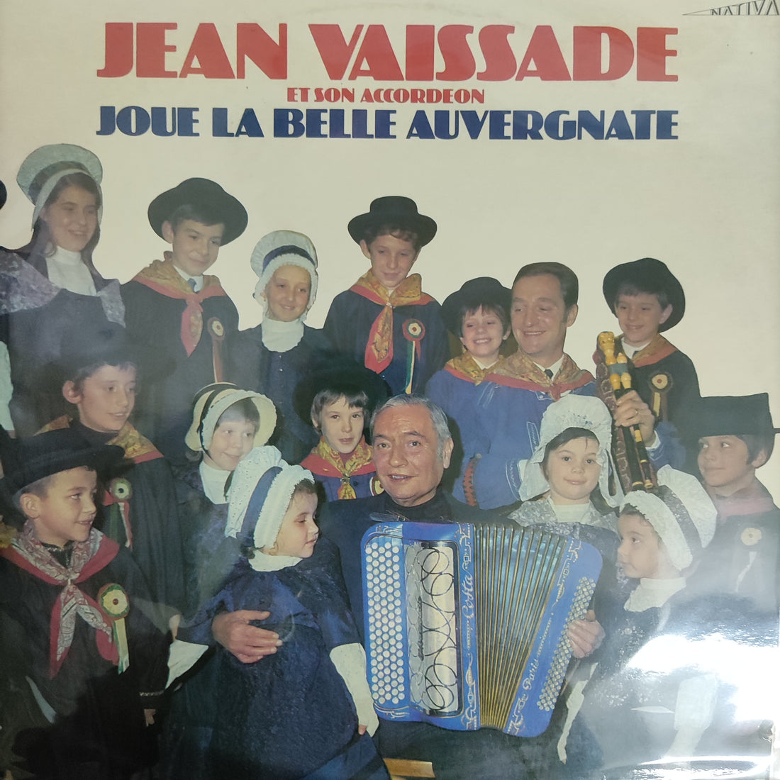 แผ่นเสียง Jean Vaissade - Et Son Accordeon Joue La Belle Auvergnate Vinyl VG+