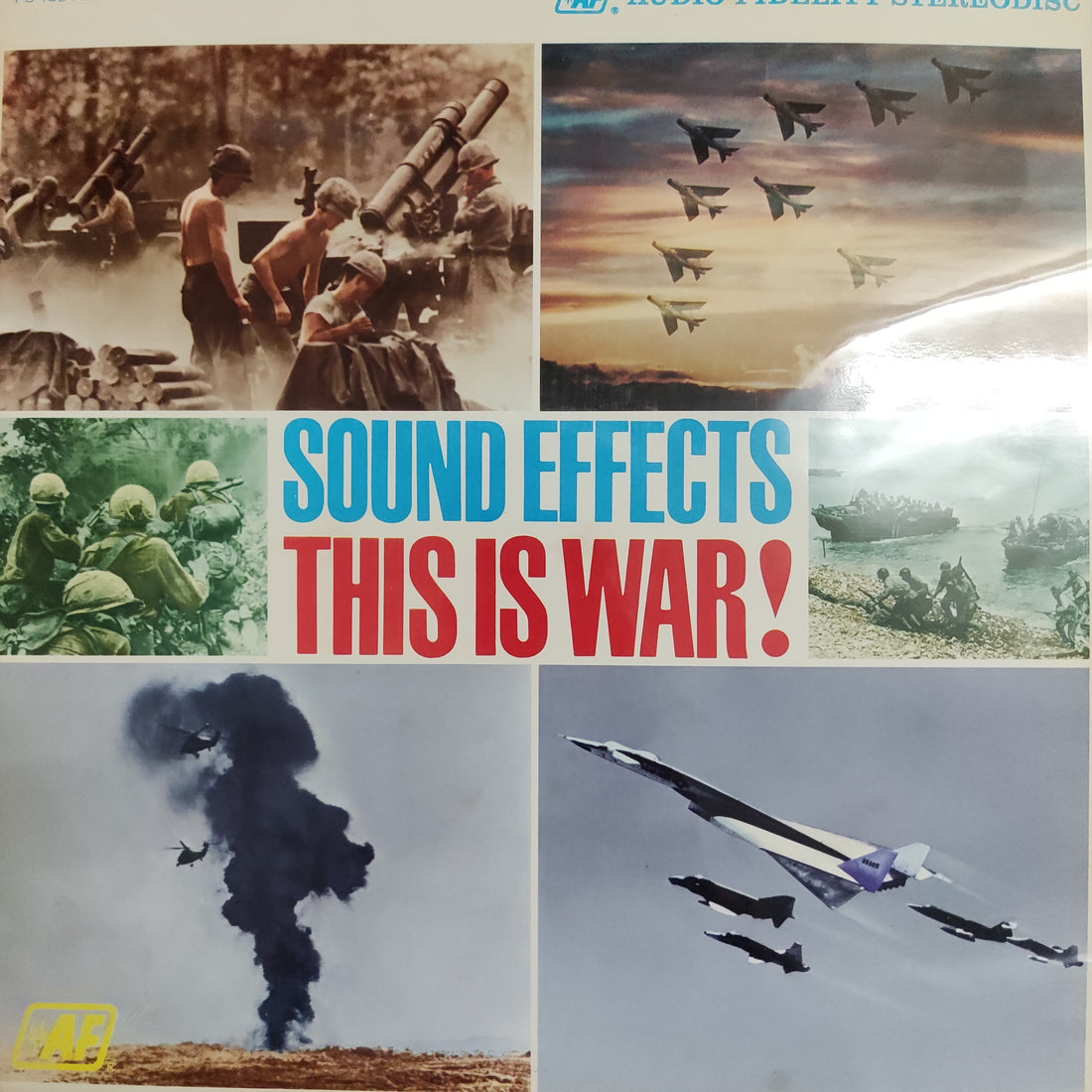 แผ่นเสียง Various - Sound Effects This Is War! Vinyl VG+