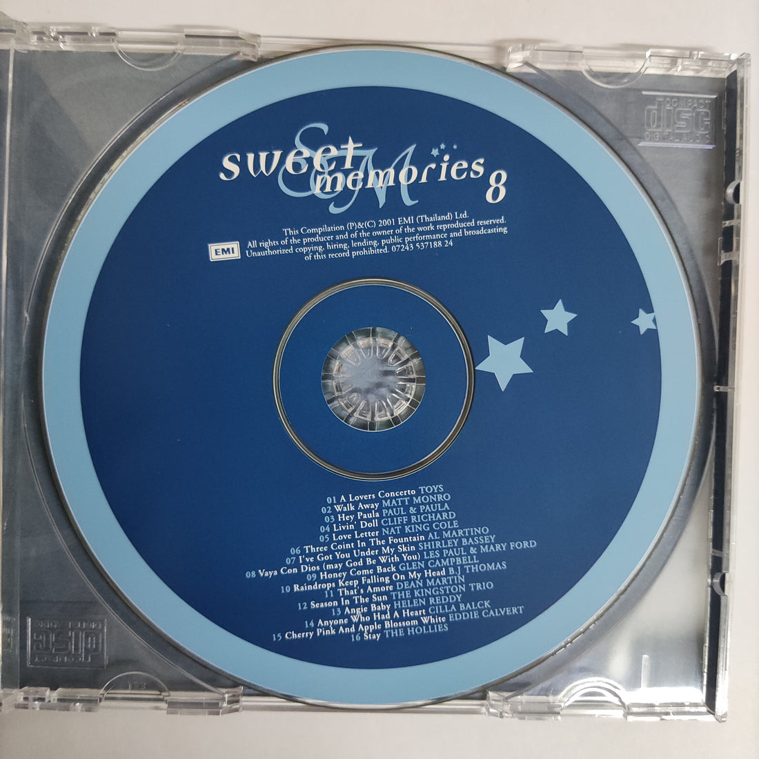 ซีดี Various - Sweet Memories 8 CD NM
