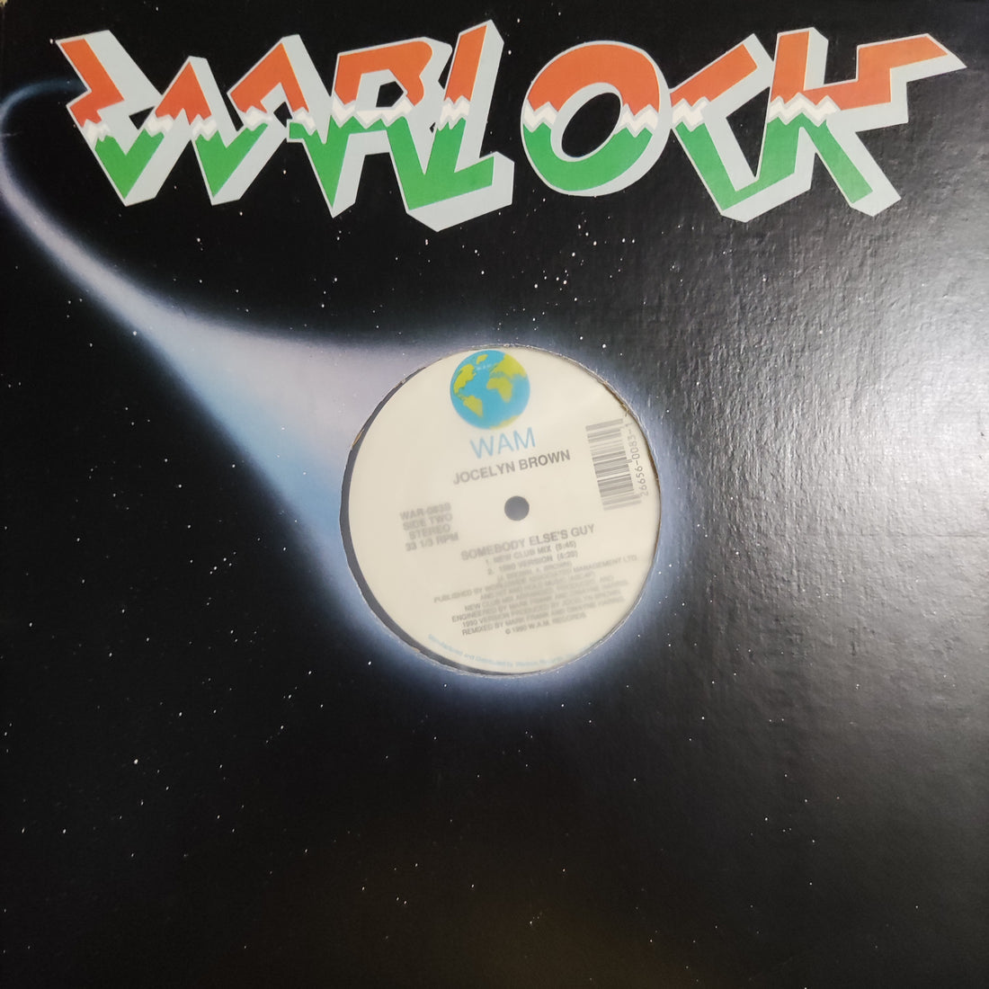 แผ่นเสียง Oliver Cheatham & Jocelyn Brown - Turn Out The Lights Vinyl VG+