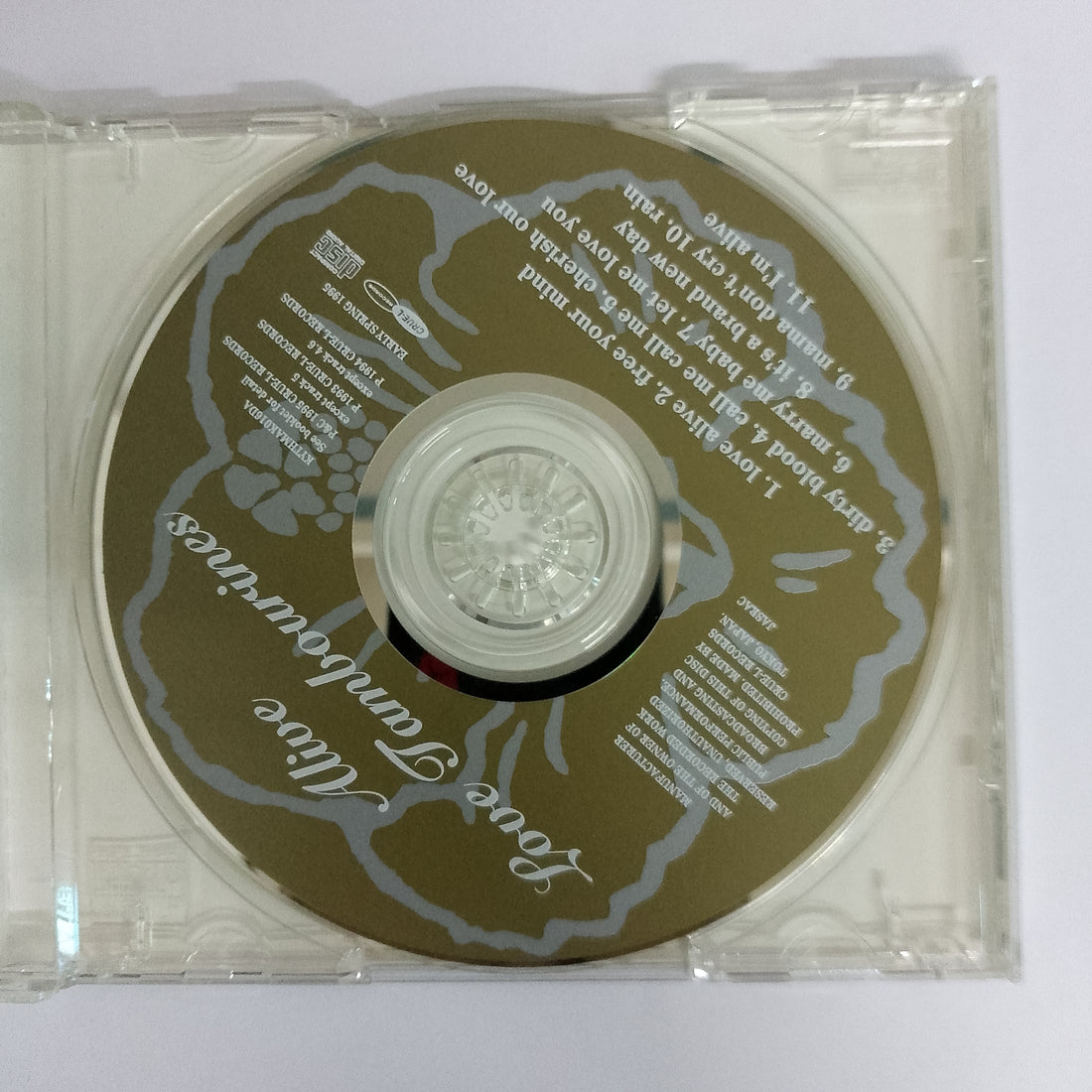 ซีดี Love Tambourines - Alive CD VG+