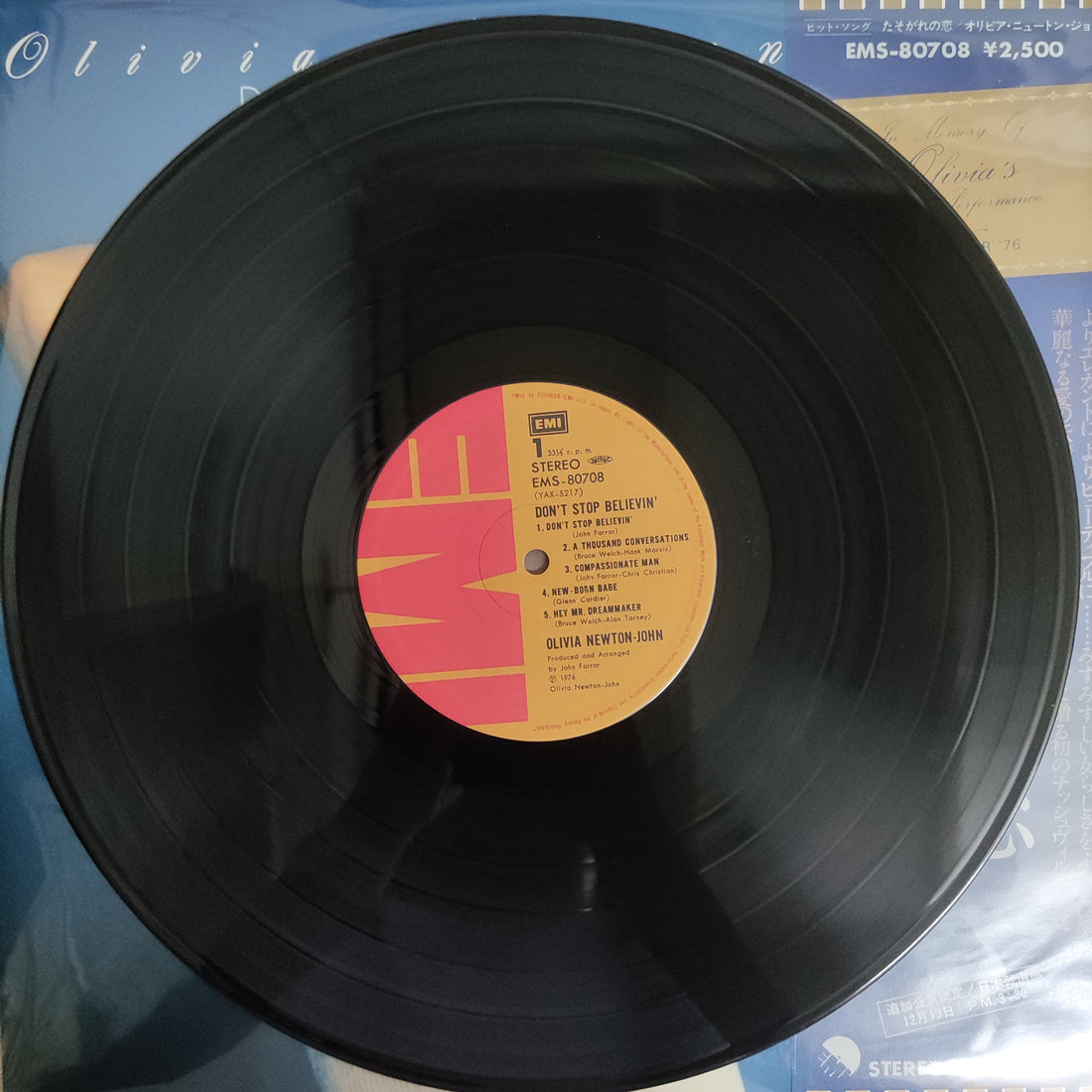 แผ่นเสียง Olivia Newton-John - Don't Stop Believin' Vinyl VG+