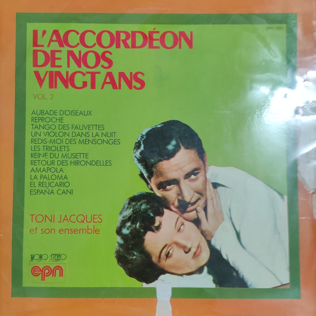 แผ่นเสียง L'ACCORDEON DE NOS VINGTANS VOL.2 Vinyl VG