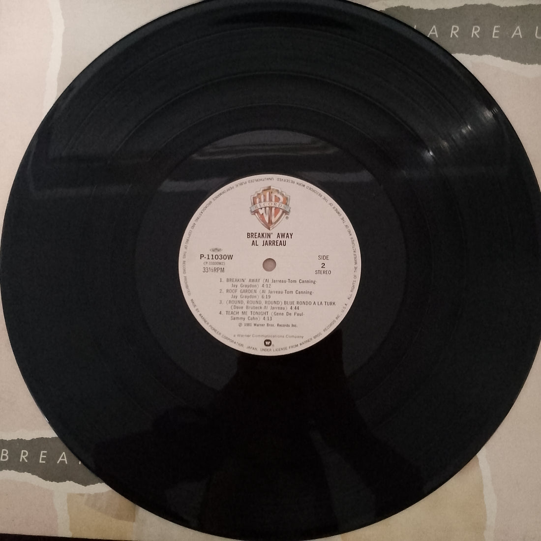 แผ่นเสียง Al Jarreau - Breakin' Away Vinyl VG+