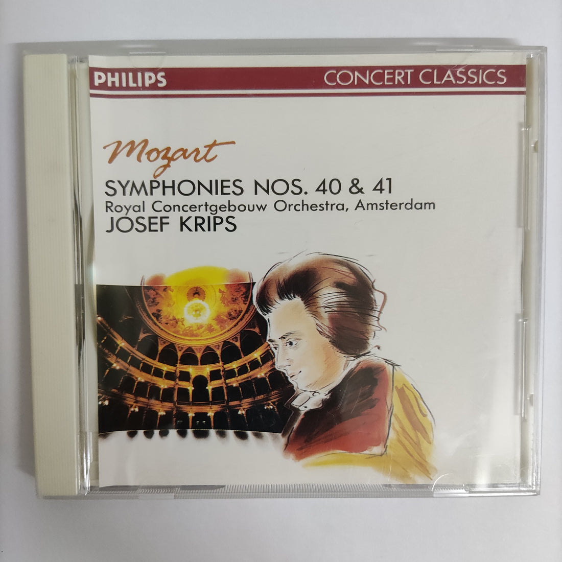 ซีดี Mozart - Symphonies Nos.40& 41 Royal Concertgebouw Orchestra,Amsterdam Josef Krips CD VG
