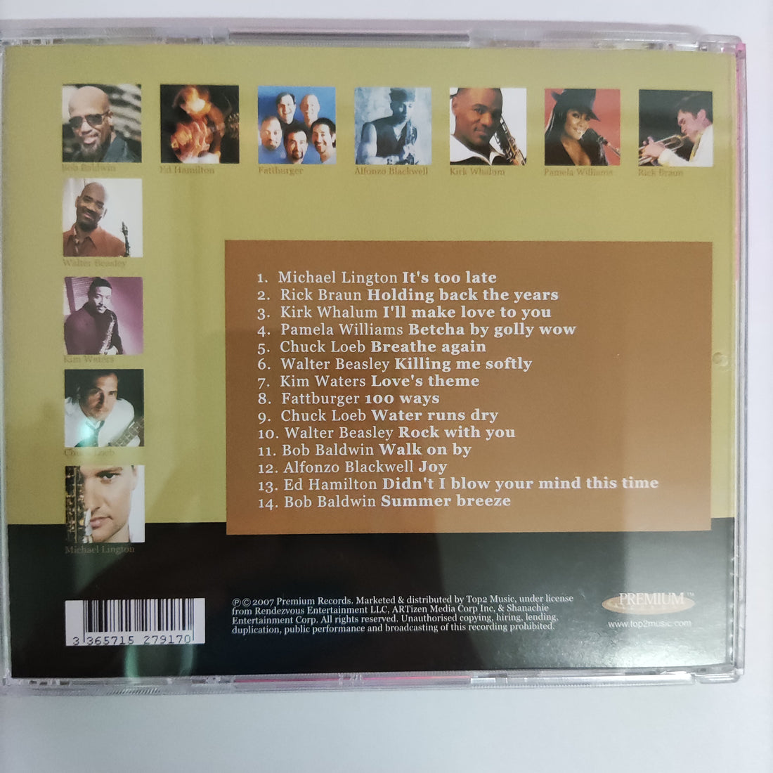 ซีดี Various - Sweet Senxations Smooth Jazz Album CD NM