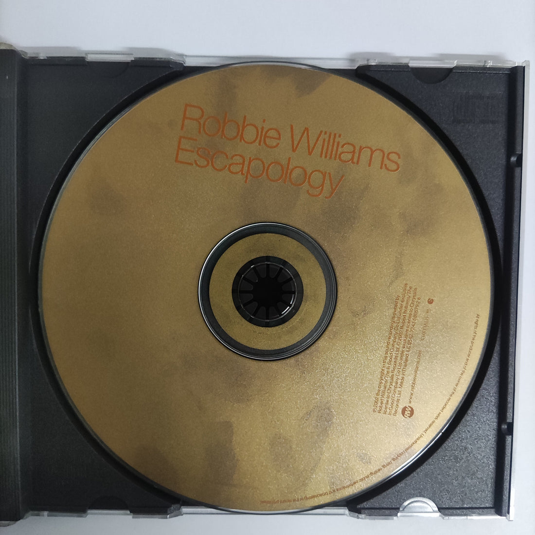 ซีดี Robbie Williams - Escapology CD VG+