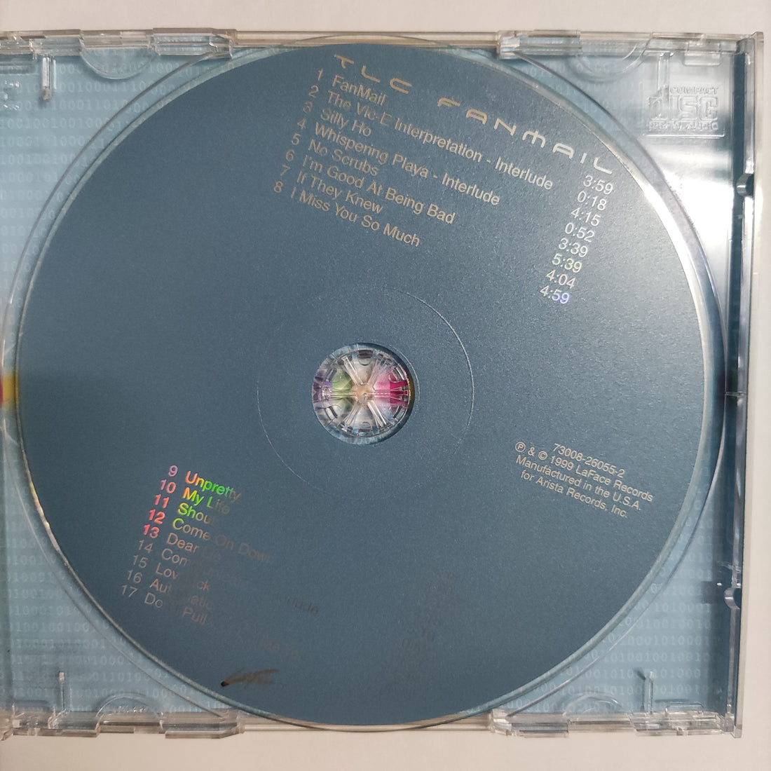 ซีดี TLC - FanMail CD VG+