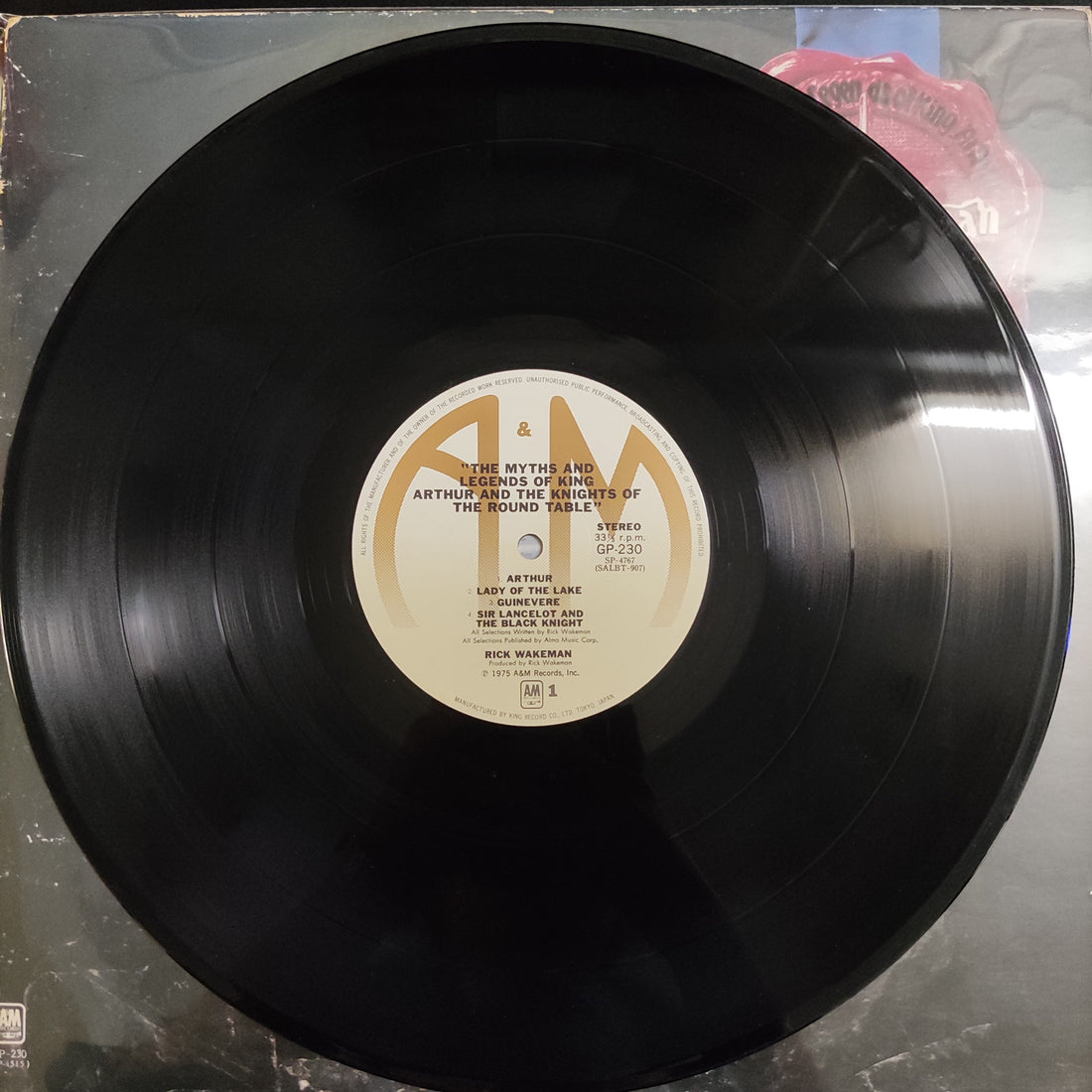 แผ่นเสียง Rick Wakeman - The Myths And Legends Of King Arthur And The Knights Of The Round Table Vinyl VG+