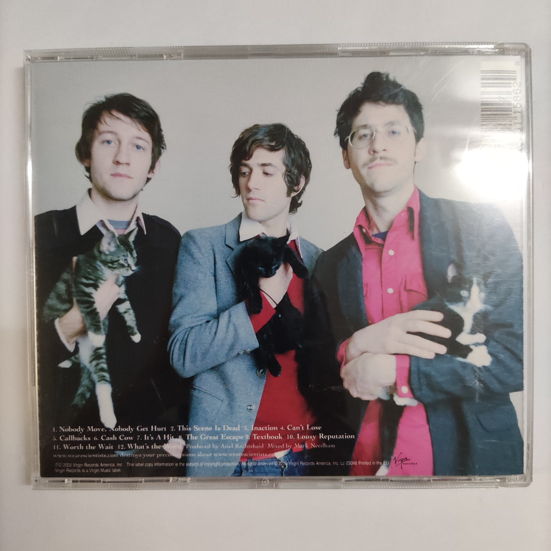 ซีดี We Are Scientists - With Love And Squalor CD NM or M-