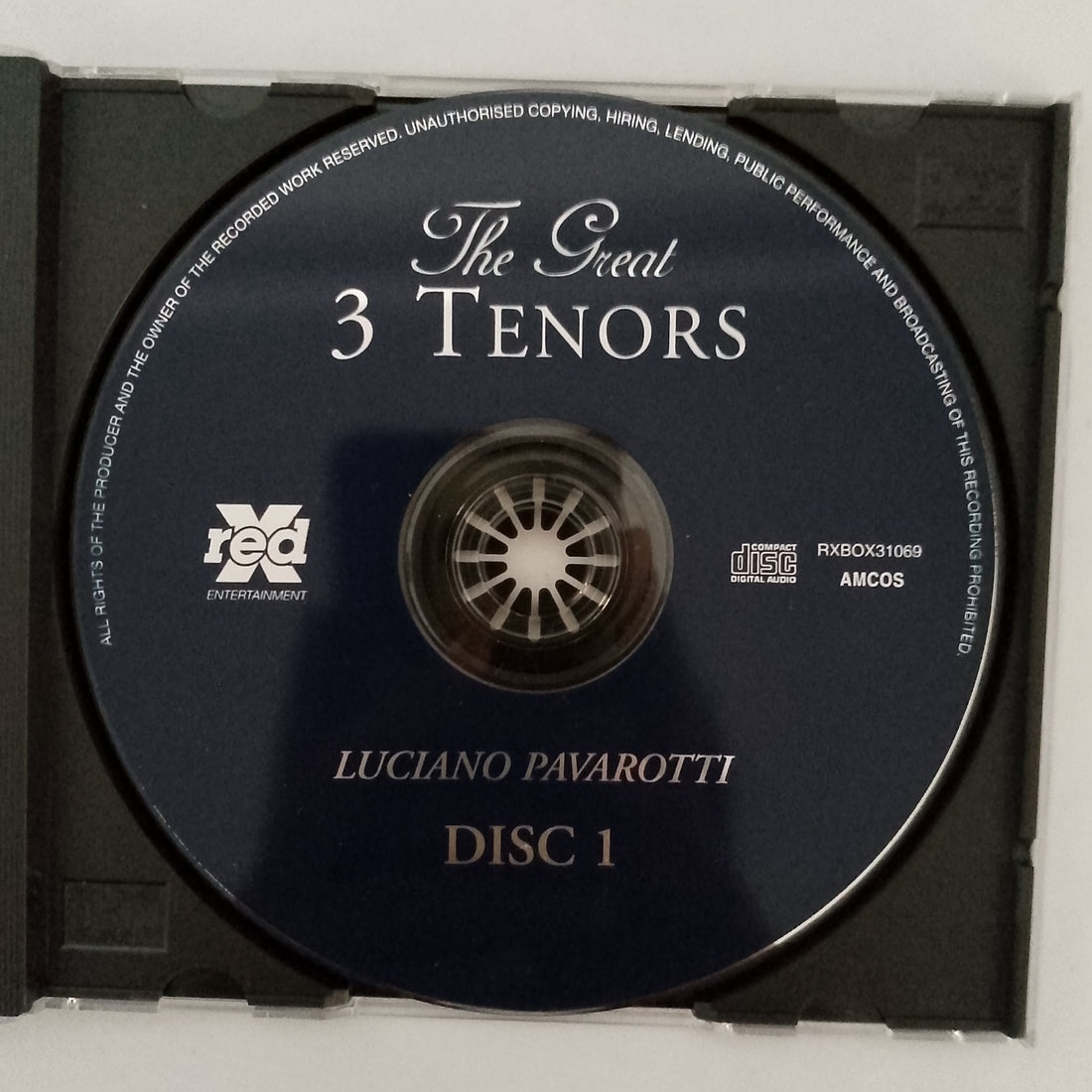 ซีดี Various - The Great 3 Tenors CD VG+ 3CDs