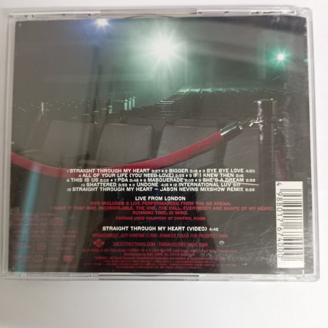 ซีดี Backstreet Boys - This Is Us (CD) (VG+)