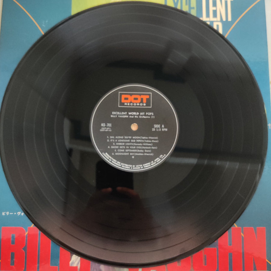 แผ่นเสียง BILLY VAUGHN - EXCELLENT WORLD  HIT POPS (Vinyl) (VG+)