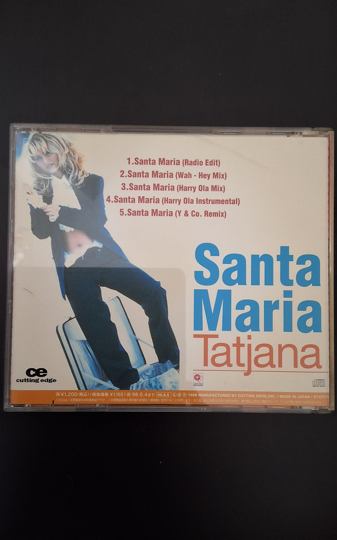 ซีดี Tatjana - Santa Maria CD VG+