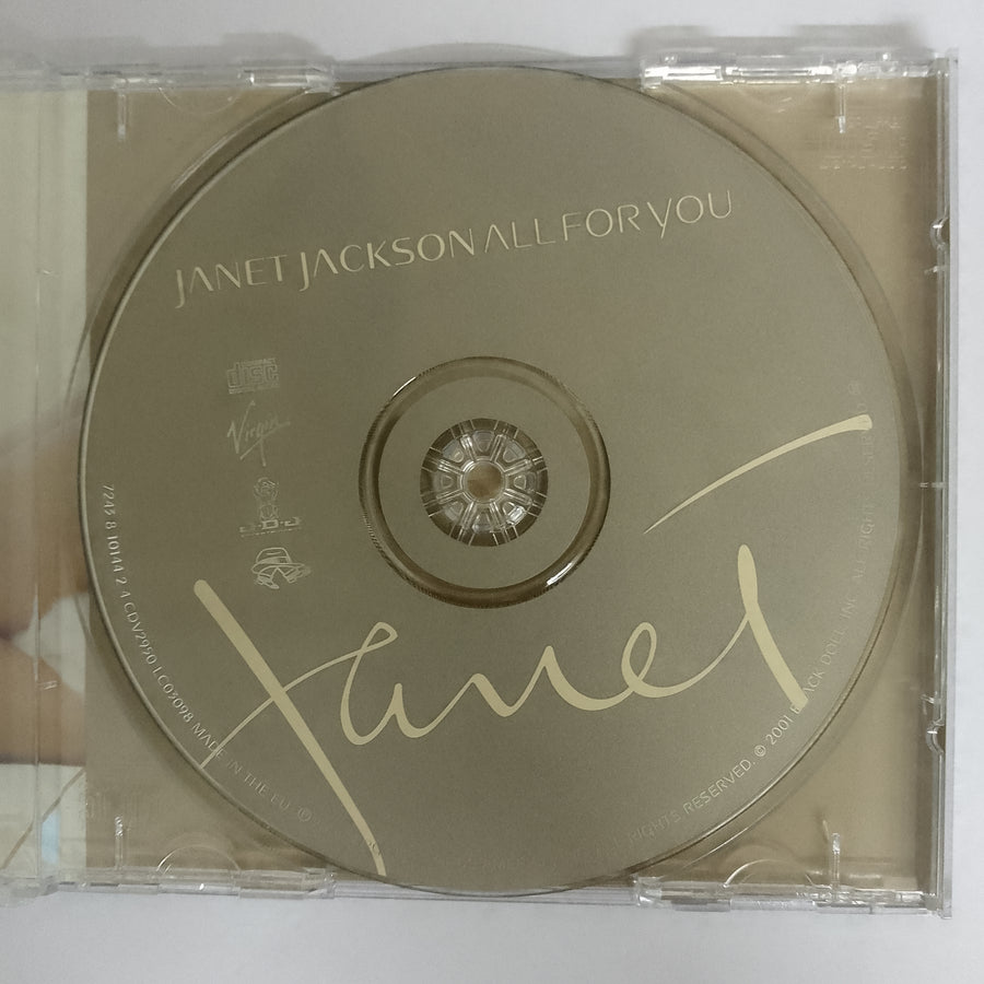 ซีดี Janet Jackson - All For You CD VG+