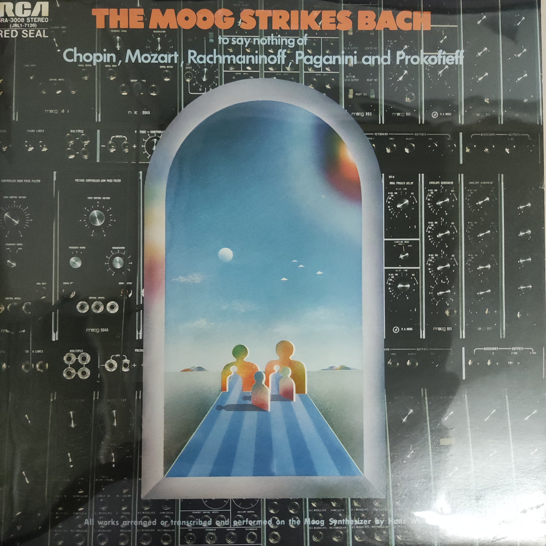 แผ่นเสียง Hans Wurman - The Moog Strikes Bach... Vinyl VG+