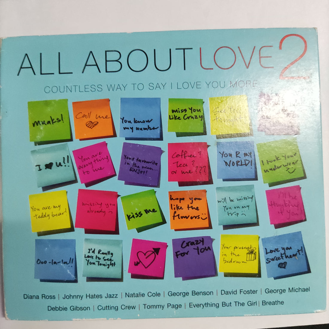 ซีดี Various - All About Love 2 Countess Way To Say I Love You More CD VG+ 3CDs