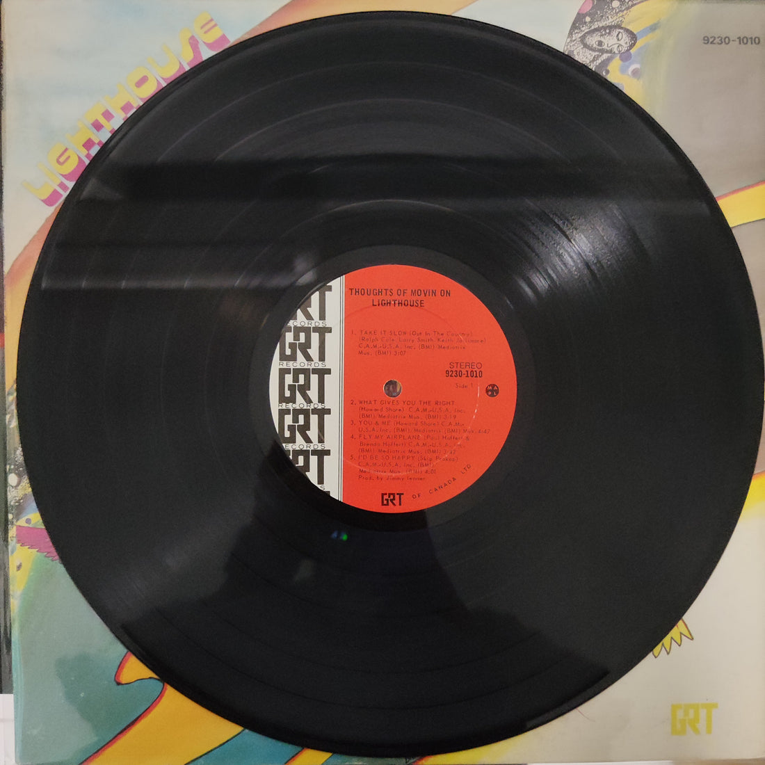 แผ่นเสียง Lighthouse - Thoughts Of Movin' On Vinyl VG+