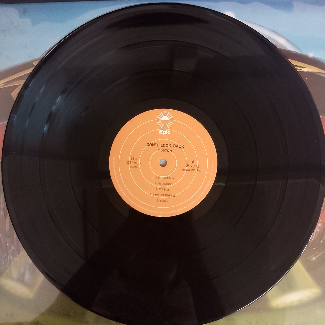 แผ่นเสียง Boston - Don't Look Back Vinyl VG+