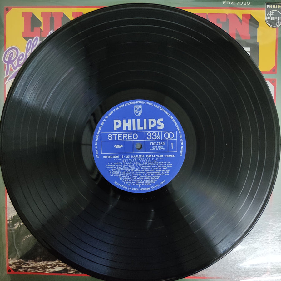 แผ่นเสียง Various - Reflection 18 Lili Marleen Great War Themes Vinyl VG+
