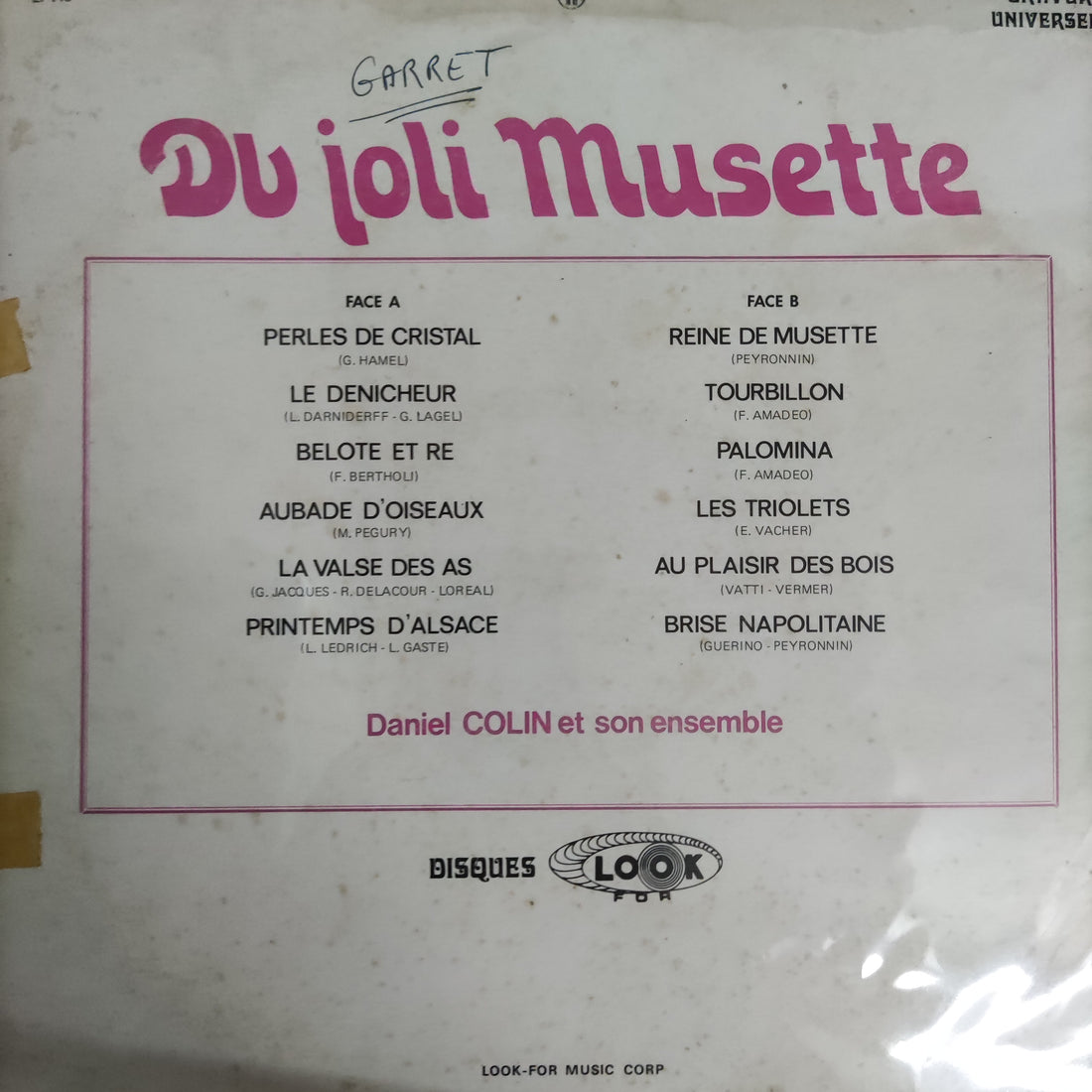 แผ่นเสียง Various - Du Joli Musette Reine De musette le Dénicherur Vinyl VG+