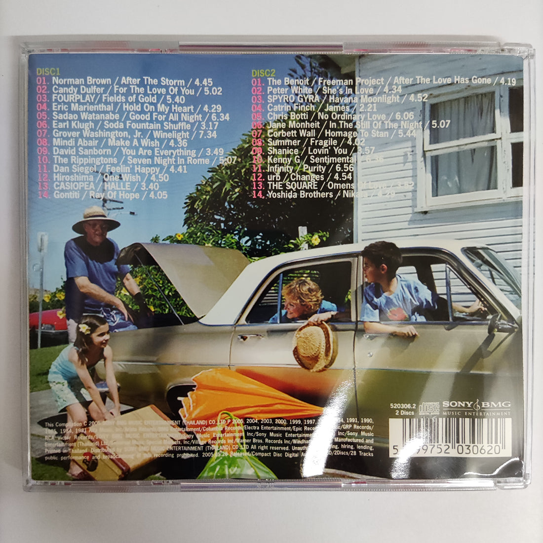 ซีดี Various - Summer Jazz Smoothest Jazz On The Warmest Days CD NM 2CDs