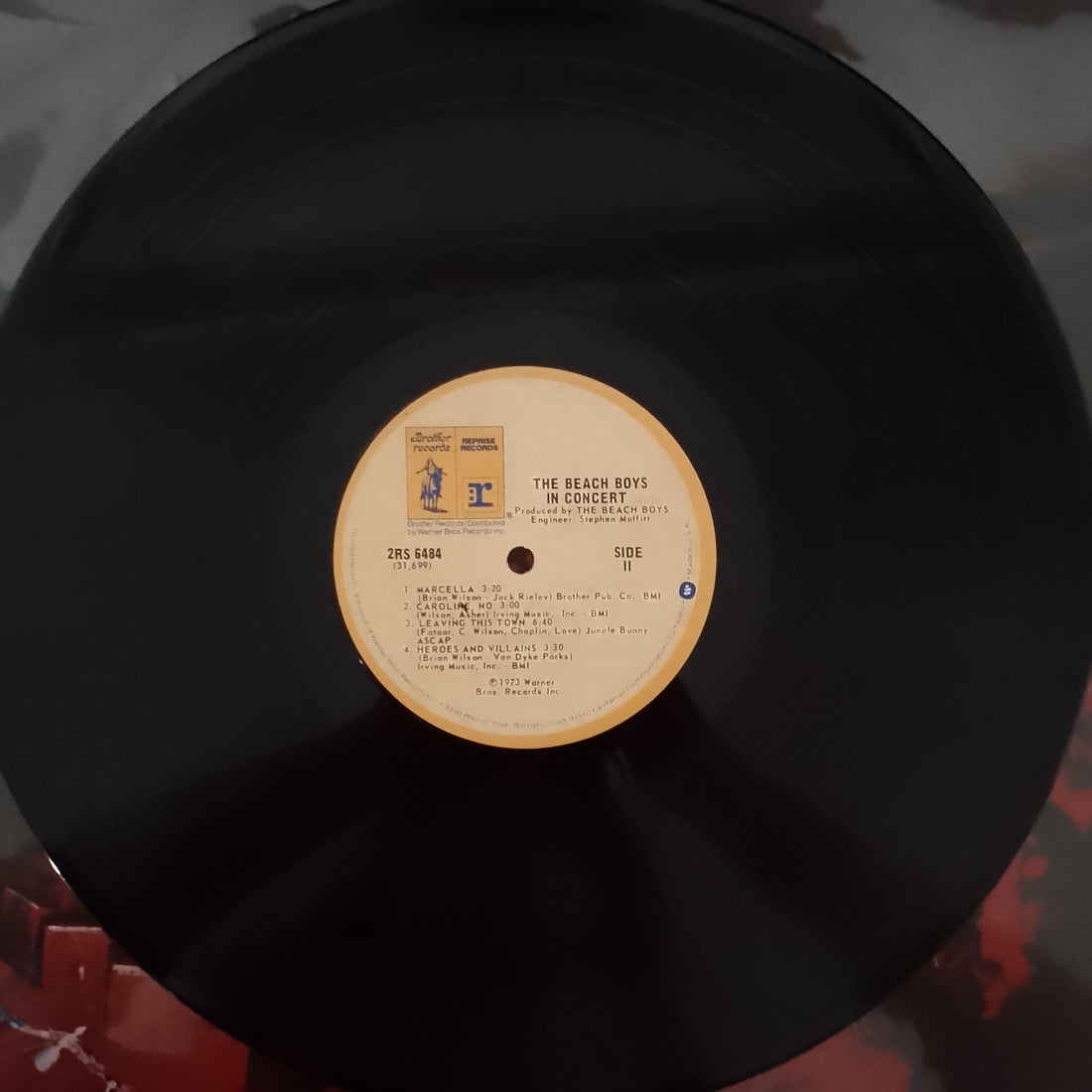 แผ่นเสียง The Beach Boys - The Beach Boys In Concert Vinyl VG+ 2LPs